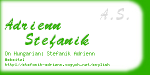 adrienn stefanik business card